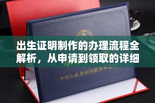 临颍出生证明制作的办理流程全解析，从申请到领取的详细指南